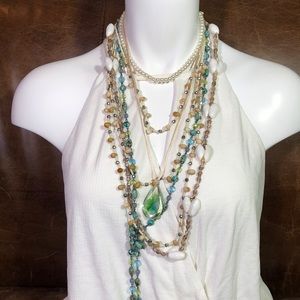 Mermaid Goddess Jewelry Lot (6 items) necklace Seashell Island Hawaii